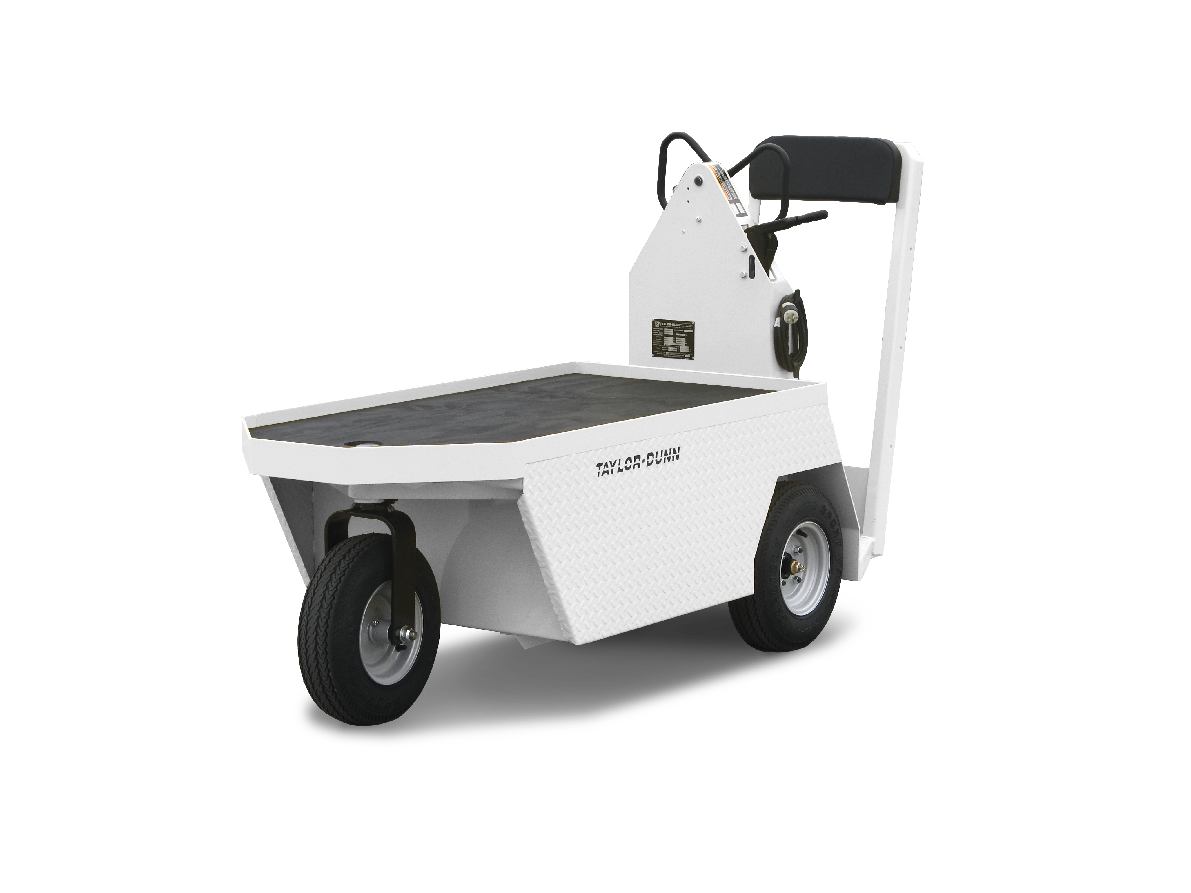 White stock cart