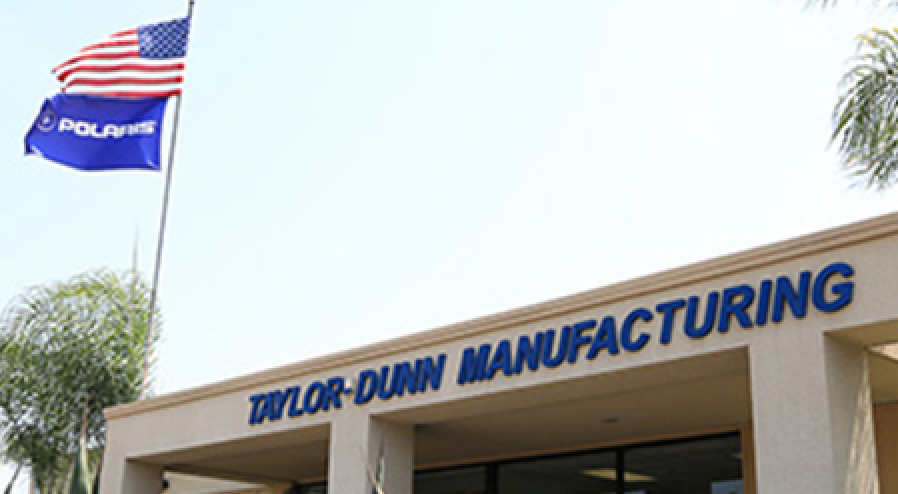 Entrance of Taylor Dunn Manufacturing