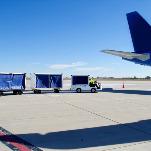 Taylor-Dunn ground support vehicles