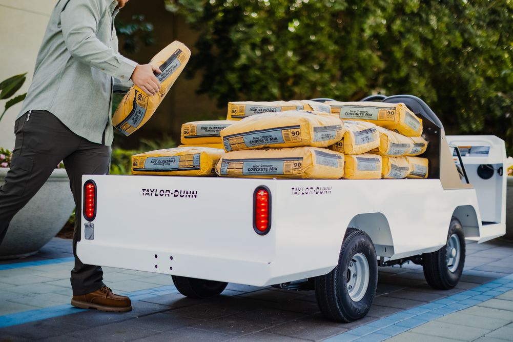 Taylor-Dunn property management vehicle