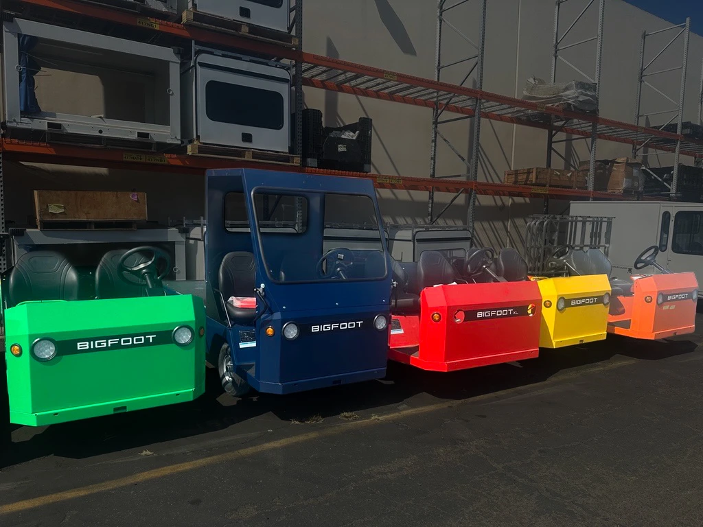 Taylor-Dunn Custom Industrial Vehicles Custom Colors